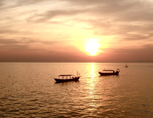 Sunset in Sihanoukville